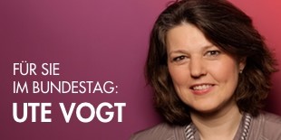 Ute Vogt Für uns im Bundestag (c) Ute Vogt